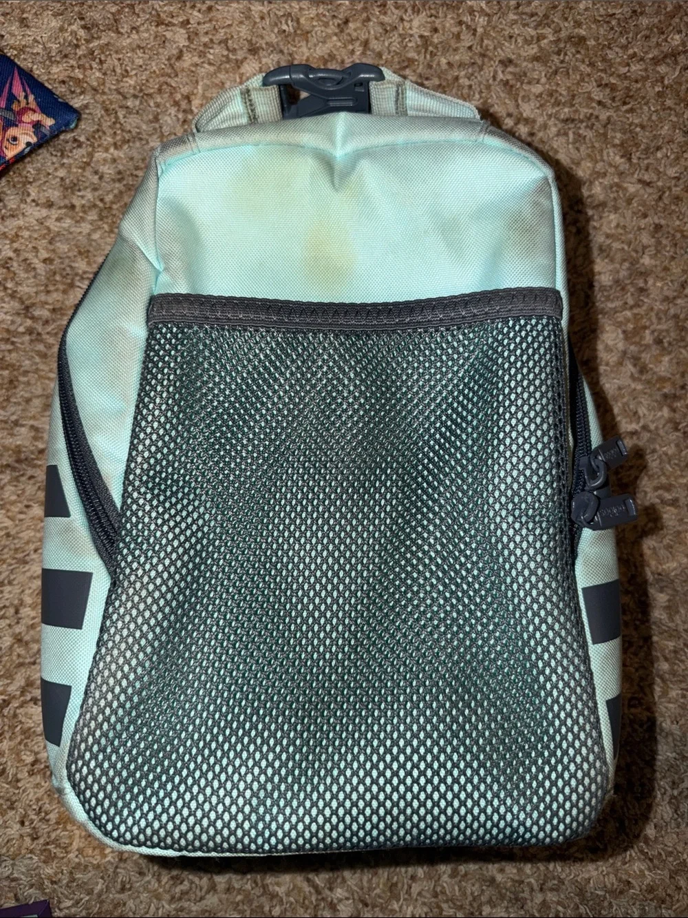 Adidas Originals Lunchbox Mini Backpack Mint Green Insulated Snack Pack Bag